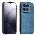 Per Xiaomi 14 Pro AZNS Custodia per telefono con sensazione di pelle in rilievo 3D (verde scuro)