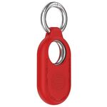 Custodia protettiva in silicone portatile per Samsung Galaxy SmartTag 2 Location Tracker (rossa)