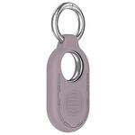 Custodia protettiva in silicone portatile per Samsung Galaxy SmartTag 2 Location Tracker (viola)