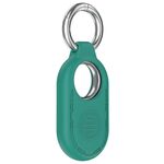 Custodia protettiva in silicone portatile per Samsung Galaxy SmartTag 2 Location Tracker (verde pino)