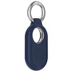 Per Samsung Galaxy SmartTag 2 Location Tracker Custodia protettiva in silicone portatile (blu notte)