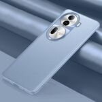 Per OPPO Reno11 Pro Custodia per telefono antiurto all-inclusive in pelle tinta unita (blu)