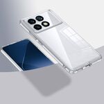 Per Xiaomi Redmi K70 Pro Armor Custodia rigida in TPU trasparente per PC (trasparente)