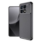 Per Xiaomi Redmi K70 Custodia in TPU antiurto con struttura in fibra di carbonio (nera)