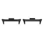 Per Redmi Watch 4 1 paio di connettori per cinturino in metallo in acciaio inossidabile da 20 mm (nero)