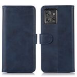 Custodia in pelle per Motorola ThinkPhone 5G Cow Texture (blu)