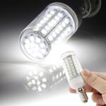 Lampadina E14 6W 500LM Corn Light, 75 LED SMD 2835, CA 220-240 V.