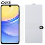 Per Samsung Galaxy A15 5G 25 pezzi di protezione per schermo intero Pellicola idrogel antideflagrante