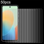 Per TECNO Spark 20 50 pezzi 0,26 mm 9H 2,5D pellicola in vetro temperato