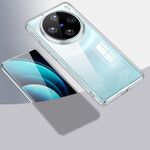 Per vivo X100 Pro Armor Custodia rigida in TPU trasparente per PC (trasparente)