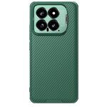 Per Xiaomi 14 NILLKIN Specchio nero Prop CD Texture Specchio Foro preciso Custodia per telefono (Verde)