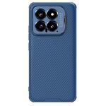Per Xiaomi 14 NILLKIN Specchio nero Prop CD Texture Specchio Foro preciso Custodia per telefono (Blu)