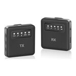 Microfono wireless lavalier USB 1 a 1 per iPhone, iPad, Android e fotocamere
