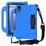 Per Samsung Tab A9 8.7 X110 / X115 Custodia tablet con custodia antiurto EVA serie Diamond (blu)