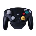 Per NGC Gamepad 2.4G Gamepad wireless compatibile con Wii (nero)