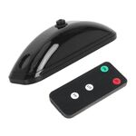 H901 Spia pilota remota per auto Spia doppio flash (Nero)