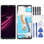 Per T-Mobile REVVL V+ 5G Display LCD digitalizzatore assemblaggio completo con cornice (nero)