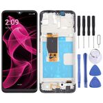 Per T-Mobile REVVL 6X Pro 5G LCD Screen Digitizer assemblaggio completo con cornice (Nero)