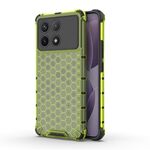 Custodia per telefono a nido d'ape antiurto per Redmi K70 Pro (verde)
