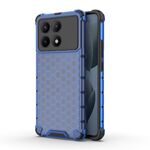 Per Redmi K70E Custodia antiurto per telefono a nido d'ape (blu)