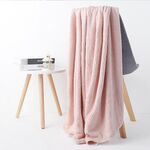 Asciugamano da bagno per doccia, 90x170 cm, per hotel, casa, extra assorbente, per bambini e adulti (rosa)