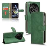 Custodia per telefono in pelle con vibrazione magnetica Skin Feel per OPPO Find N3 (verde)