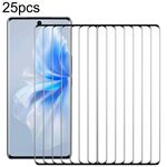 Per vivo S18 Pro 25 pezzi Pellicola in vetro temperato a schermo intero con bordo curvo 3D