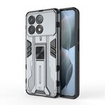 Custodia per telefono TPU ibrida per PC Supersonic Armor per Redmi K70 Pro (grigio)