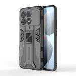 Per Redmi K70E Custodia per telefono ibrida in TPU Supersonic Armor per PC (nera)