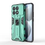 Per Redmi K70E Custodia per telefono ibrida in TPU Supersonic Armor per PC (verde)