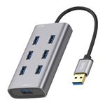 7 porte da USB 3.0 a USB 3.0 HUB, lunghezza cavo: 80 cm