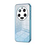 Per Xiaomi 13 Custodia per telefono elettrolitico in polvere glitter ultra sfumata (blu)