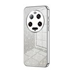 Per Xiaomi 13 Custodia per telefono elettrolitico in polvere glitter ultra sfumata (argento)