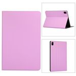 Custodia in pelle per tablet con struttura elastica in tensione per Lenovo Tab M11 / Xiaoxin Pad 11 2024 (viola)