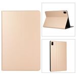 Per Lenovo Tab M11 / Xiaoxin Pad 11 2024 Voltaggio Custodia in pelle con texture elastica per tablet (Oro)