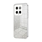Per Xiaomi 14 Custodia per telefono elettrolitico in polvere glitter sfumata (trasparente)