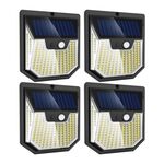 Lampada da parete per cortile con sensore solare per il corpo umano da esterno XY0159 159 LED