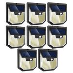 Lampada da parete per cortile con sensore solare per il corpo umano da esterno XY0159 159 LED