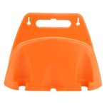 Accessori per l'irrigazione del giardino con supporto per tubo dell'acqua in plastica montato a parete (arancione)