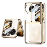 Per OPPO Find N3 Flip GKK Custodia per telefono galvanica integrata a copertura totale (oro)