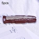 Micro paesaggio simulazione strumento musicale ornamento in resina decorazione da tavolo in miniatura, stile: n.3 Guqin