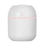 USB plug-in per auto purificazione dell'aria domestica umidificatore a goccia d'acqua spruzzatore di grande capacità (bianco)