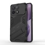Per Xiaomi Redmi K70 5G Punk Armor 2 in 1 PC + custodia per telefono in TPU con supporto (nero)