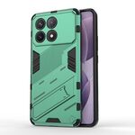 Per Xiaomi Redmi K70 5G Punk Armor 2 in 1 PC + custodia per telefono TPU con supporto (verde)