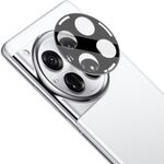 Per OnePlus 12 5G IMAK Pellicola in vetro per obiettivo fotocamera posteriore versione nera