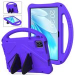 Per Teclast M50 HD 10.1 / M50 Pro Custodia tablet antiurto EVA con supporto (viola)