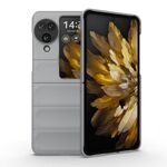 Per OPPO Find N3 Flip Magic Shield Fold Custodia antiurto per PC (grigio)