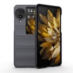 Per OPPO Find N3 Flip Magic Shield Fold Custodia antiurto per PC (grigio scuro)