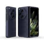 Per OPPO Find N3 Magic Shield Fold Custodia antiurto per PC (blu scuro)
