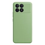 Per Xiaomi Redmi K70E Custodia per telefono in silicone liquido imitazione (verde Matcha)